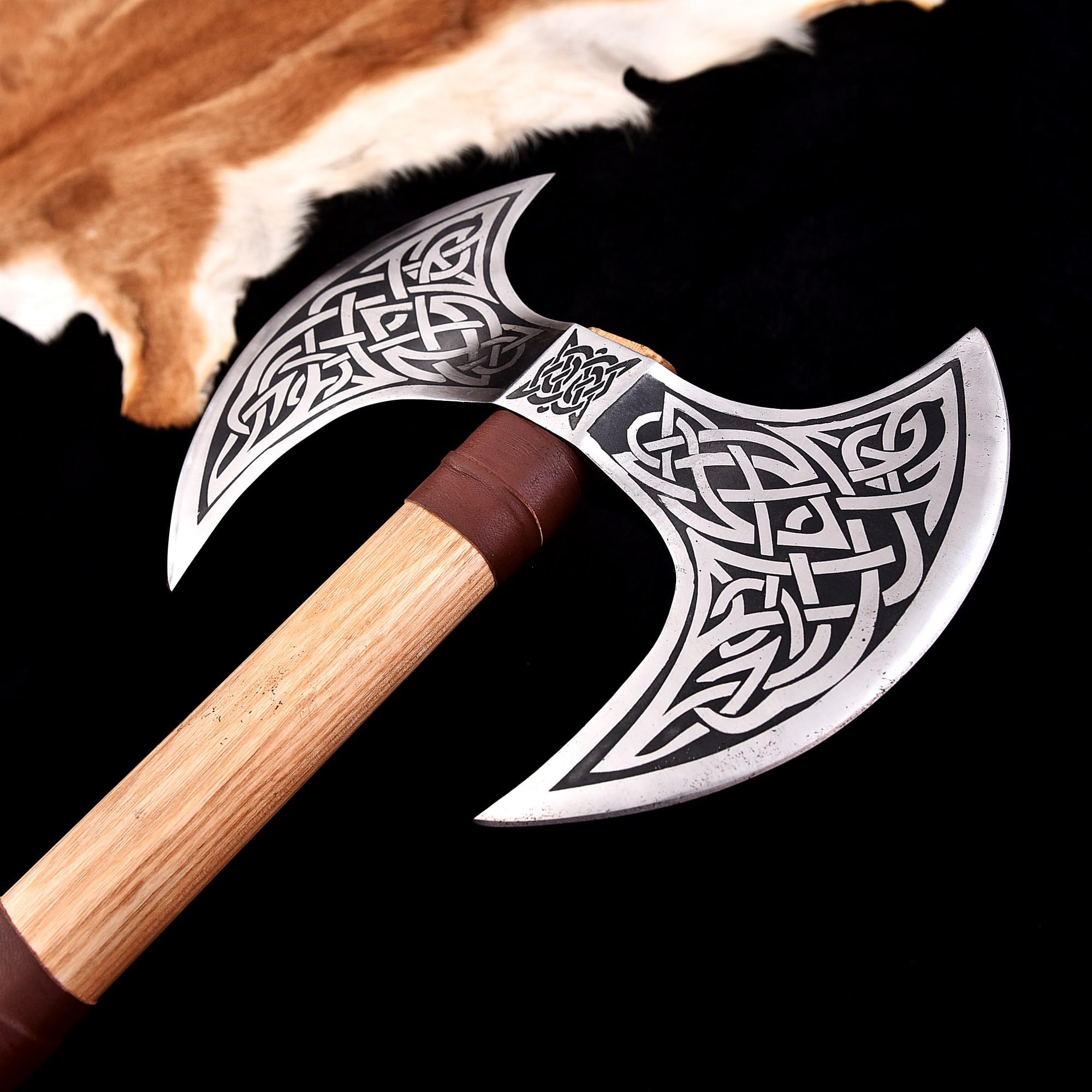 Amazon.com: Viking store Viking Axe Medieval Warrior Axe Replica