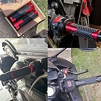 Vista 2 de 7/8 "0.866 in CNC Alu manillar de motocicleta Grips para CBR150 CBR500 CBR100F CBR1000RR CBR1100XX CBR125 CBR250 CBR300R CBR400RR CBR400F CBR450SR