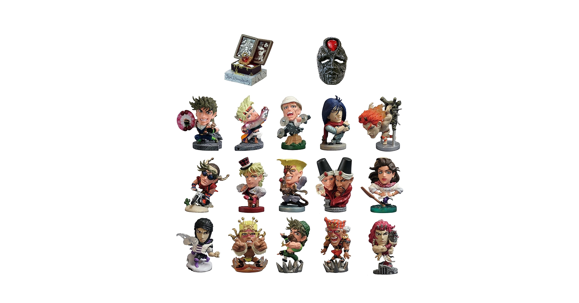 キャラヒーローズ　ジョジョの奇妙な冒険　シークレット　エイジャの赤石＆写真立て Amazon.co.jp: ミニフィギュアコレクションEX (キャラヒーローズ