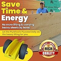 Vista 2 de Carro de carga de madera contrachapada y carrito de paneles de yeso, carrito de madera contrachapada, carrito de paneles de yeso, transportador