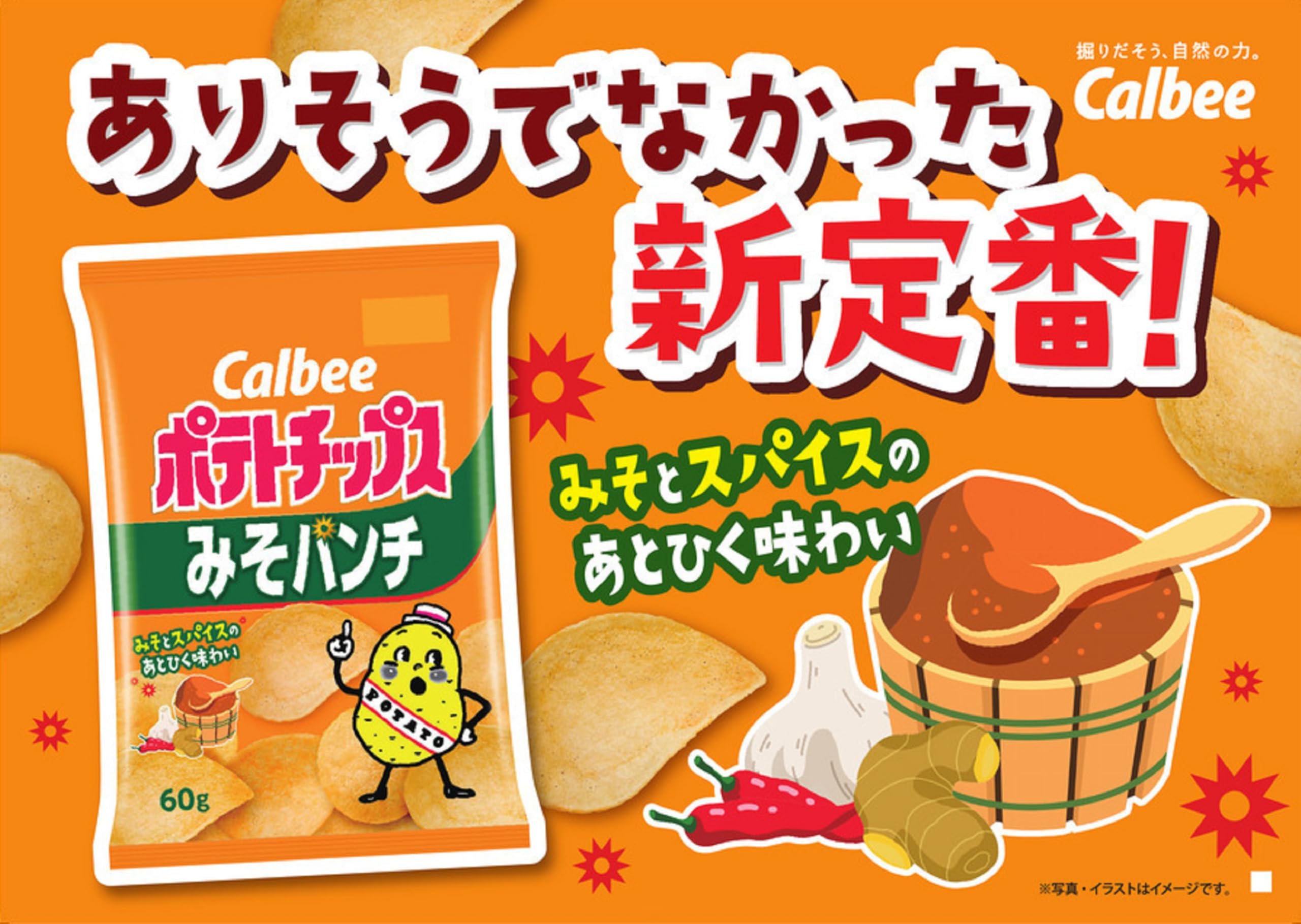 Amazon.co.jp: [ポテトチップス] カルビー ポテトチップスみそパンチ