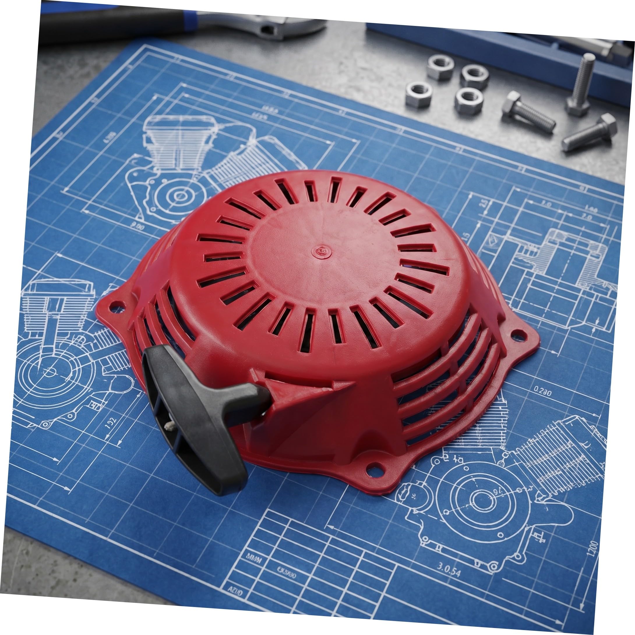 YARNOW 2 Pezzi Avviatore Corda per Tosaerba Benzina Compatibile con Motore Accessorio Resistente e Facile da Installare per Manutenzione Prato