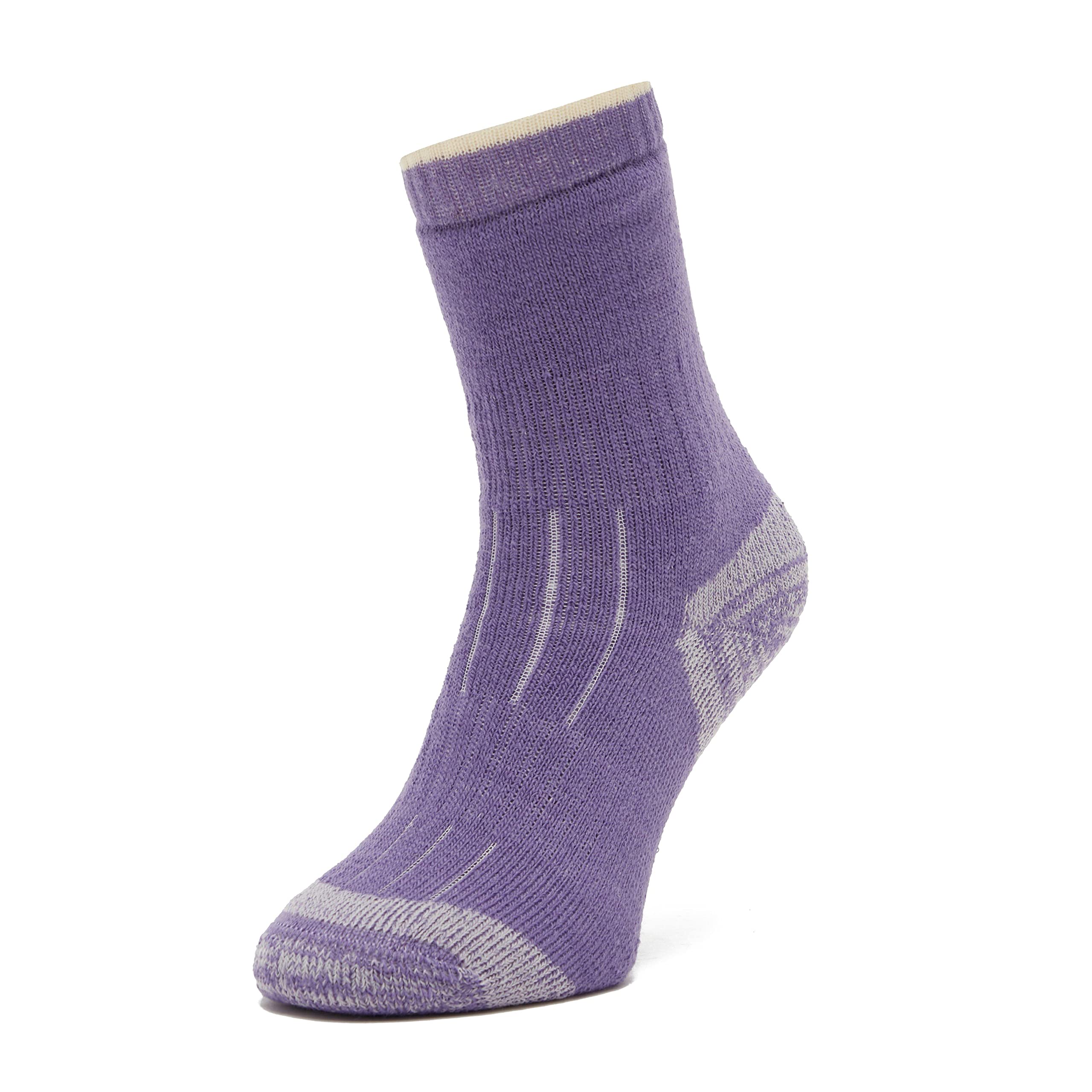 Peter Storm Women's Purple Heavyweight Fully Cushioned Merino Explorer Walking Socks, Merino Hiking Socks, Merino Trekking Socks, M