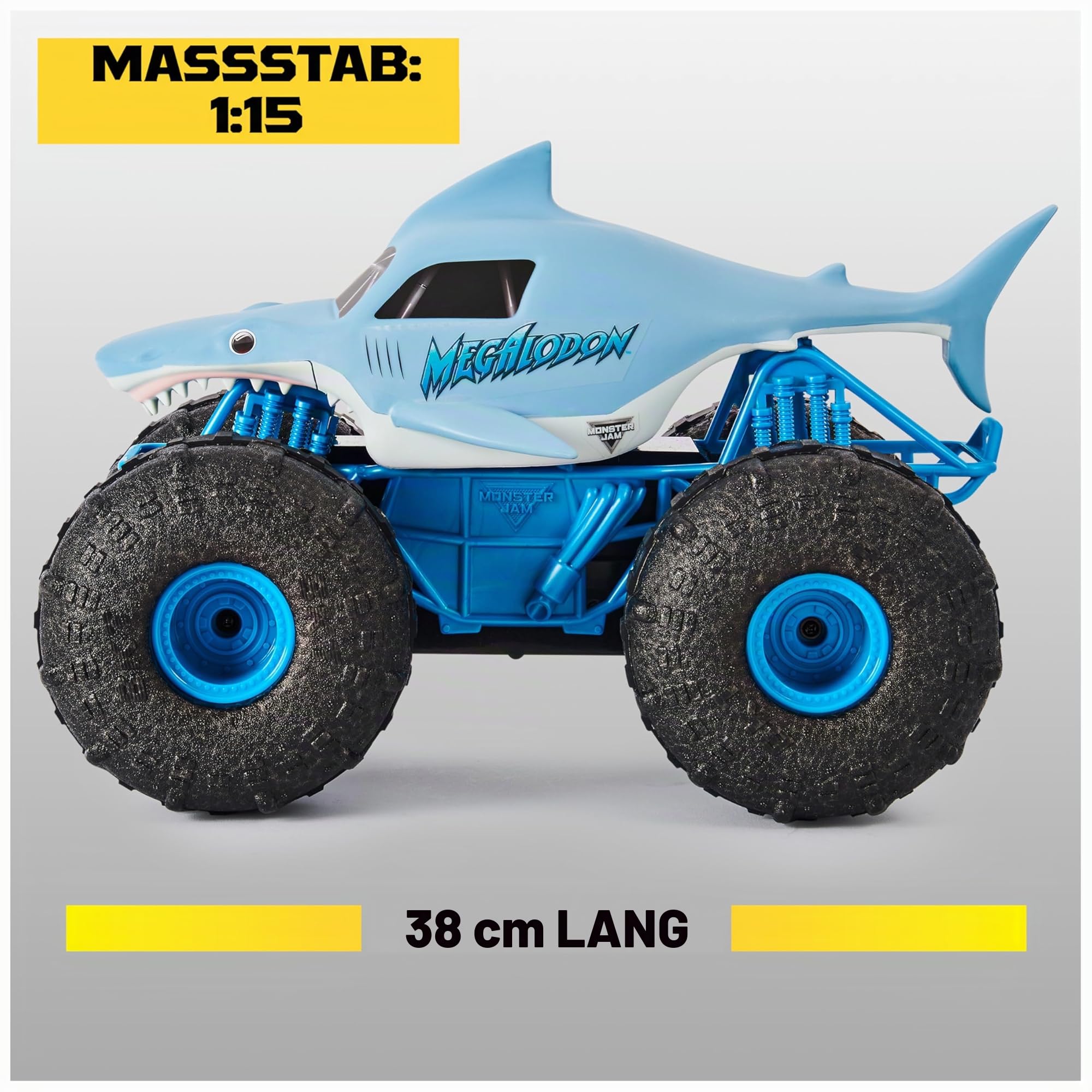 Monster Jam Megalodon Storm RC Truck Amphibienfahrzeug Maßstab 1:15