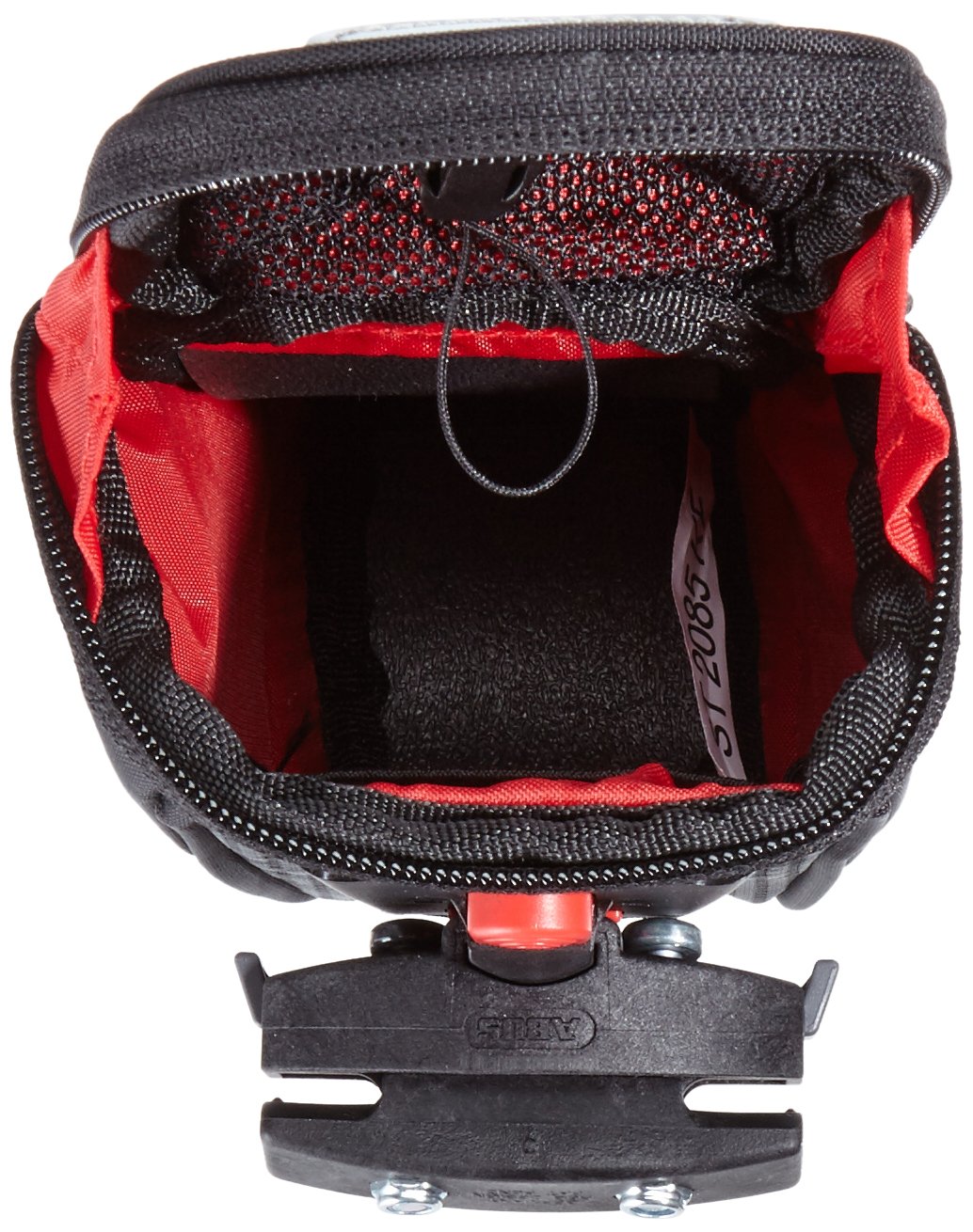 ABUS Borsa da Sella Oryde ST 2085 KF - Borsa da Bicicletta con Copertura Antipioggia - 145 mm x 75 mm - capacità 0,7 Litri, Nero