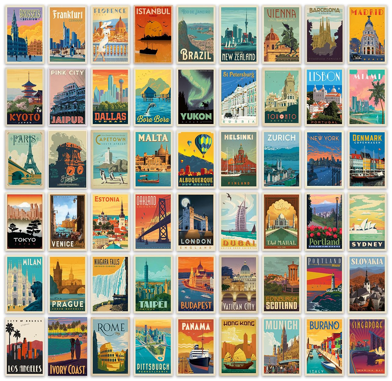 Harry Movie Wall Collage Kit - 54 Posters -13