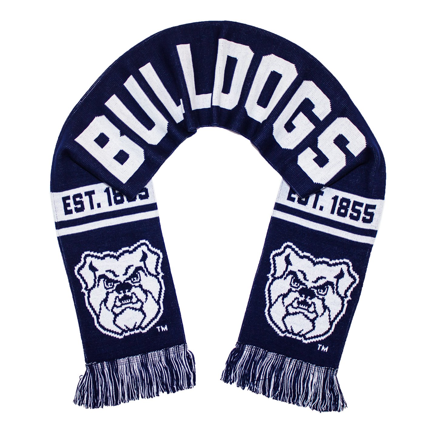 Tradition Scarves Butler University Scarf - Butler Bulldogs Knitted Classic