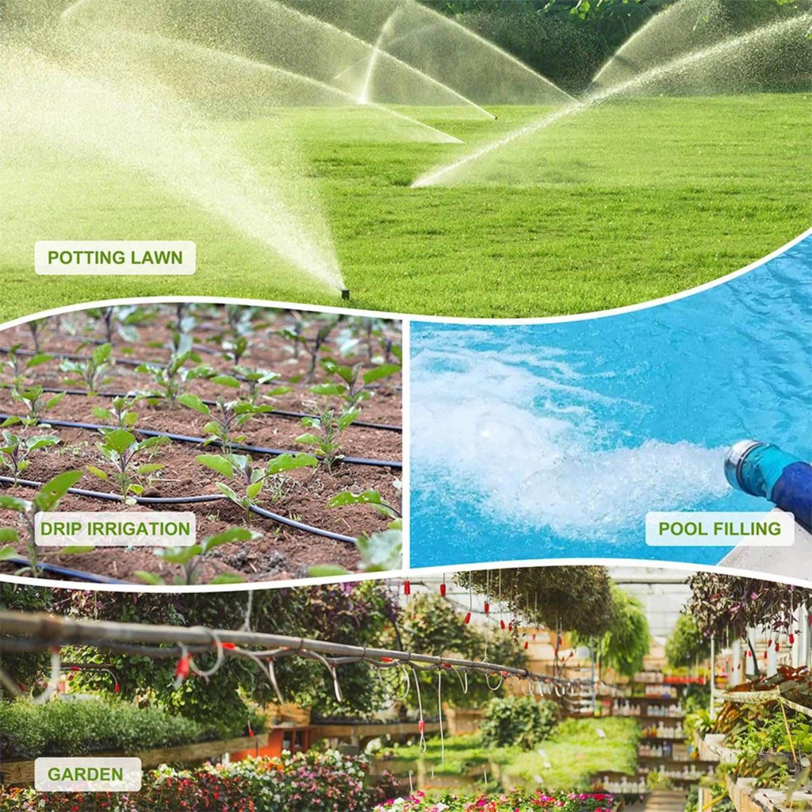 ordinarYone Timer automatico per irrigazione a 2 zone, per individui impegnati e appassionati di giardino domestico