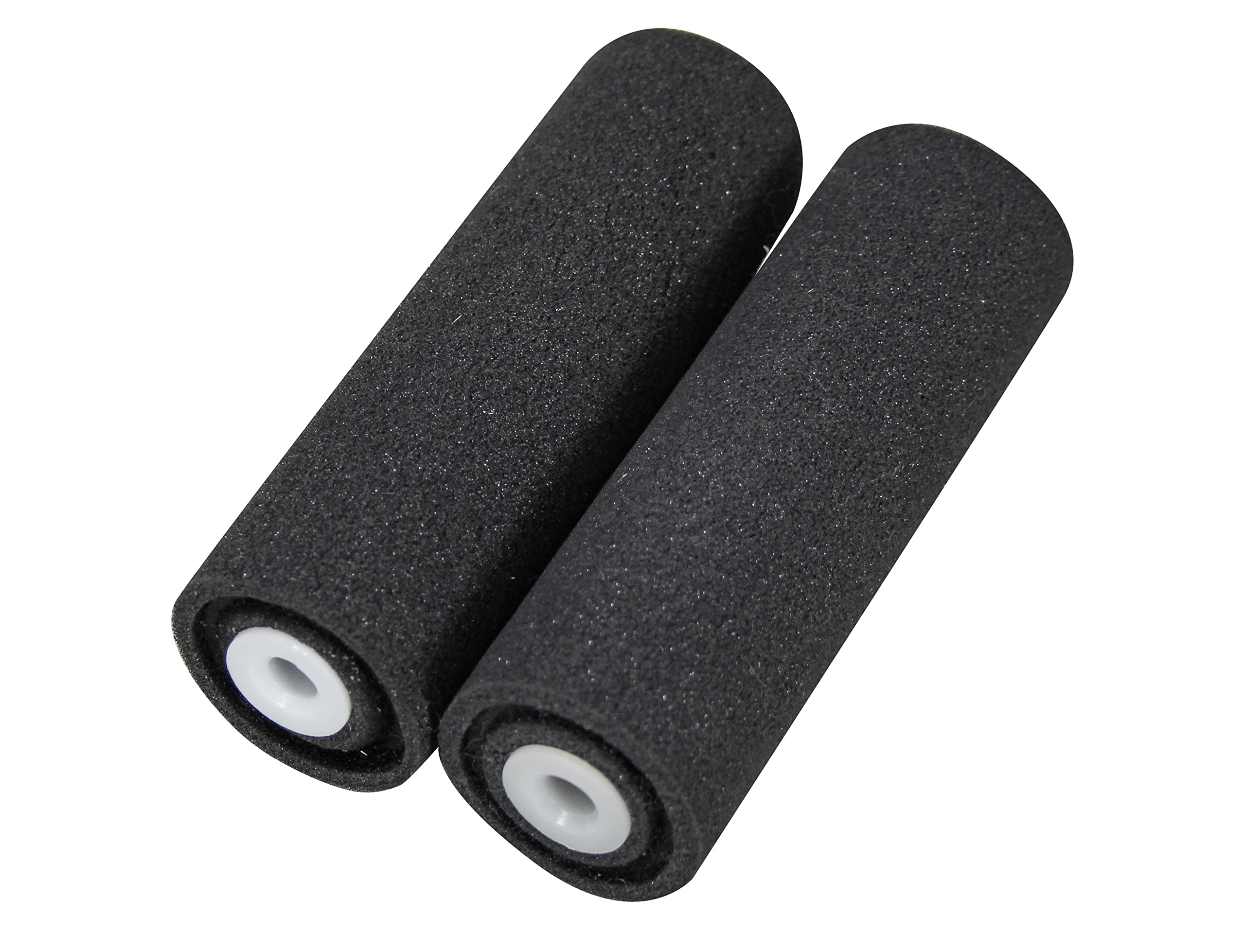 Faithfull FAIRMINI2FOA Concave Foam Mini Roller Refills 100mm (4in) Twin Pack. for Gloss Paints on Smooth Surfaces