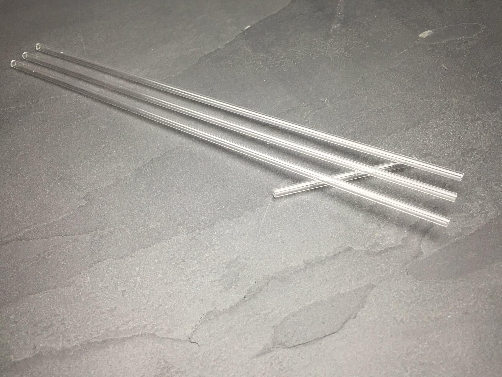 3 Pack 30cm Clear Rigid Air Line Tubing for Plankton rotifer bottles & cultures aquarium fits inside 6mm airline
