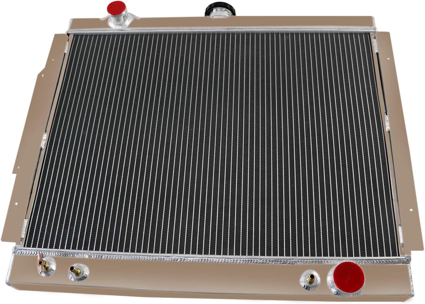 ALLOYWORKS 3 Row Core Aluminum Radiator for 1979-1993 Dodge D/W 100 150 200 250 300 350 D400 D450 Ramcharger RD200 5.2 5.9L V8