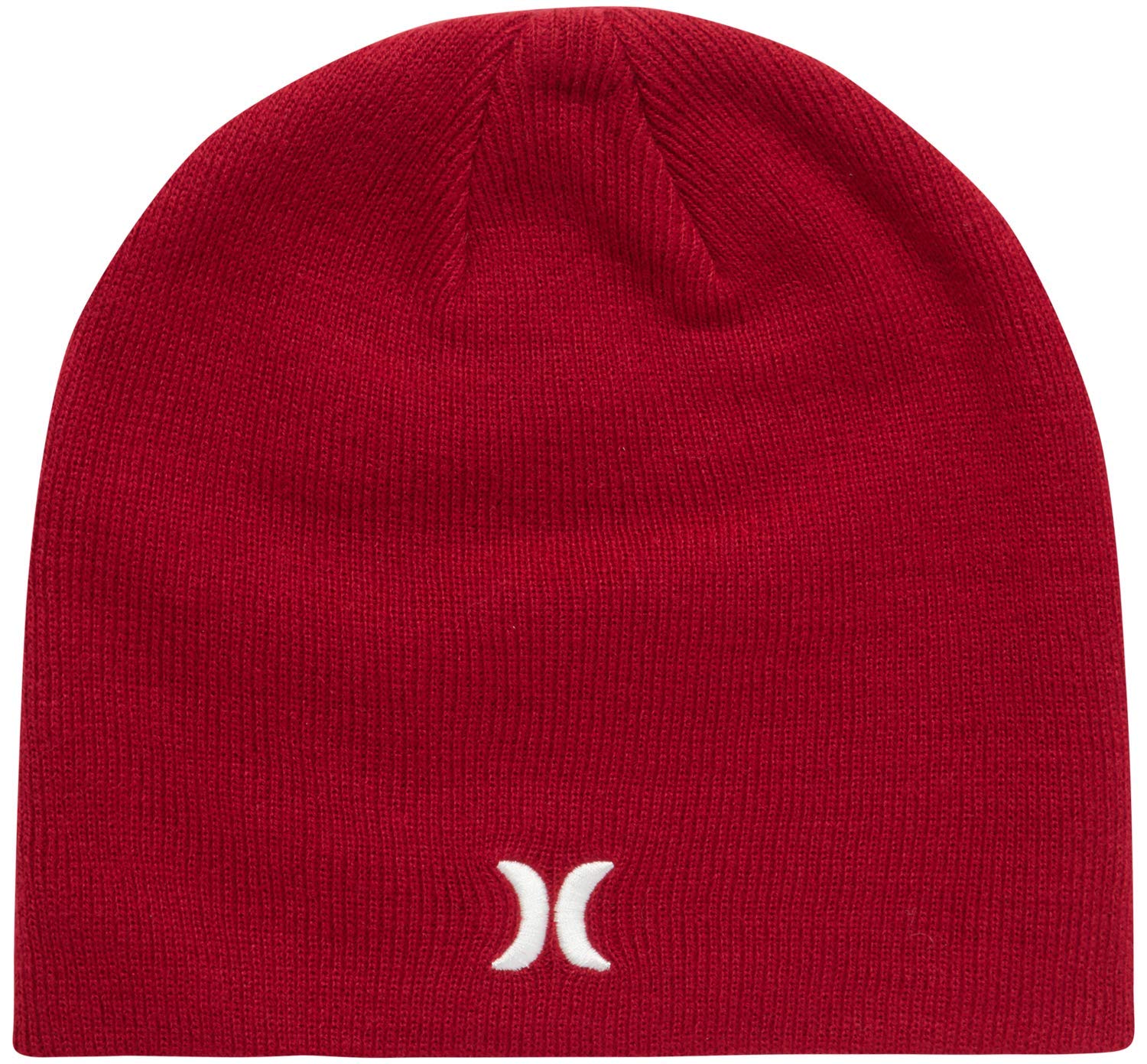 Hurley Mens Icon Staples Beanie - Lightweight Classic Loose Knitted Hat for Men