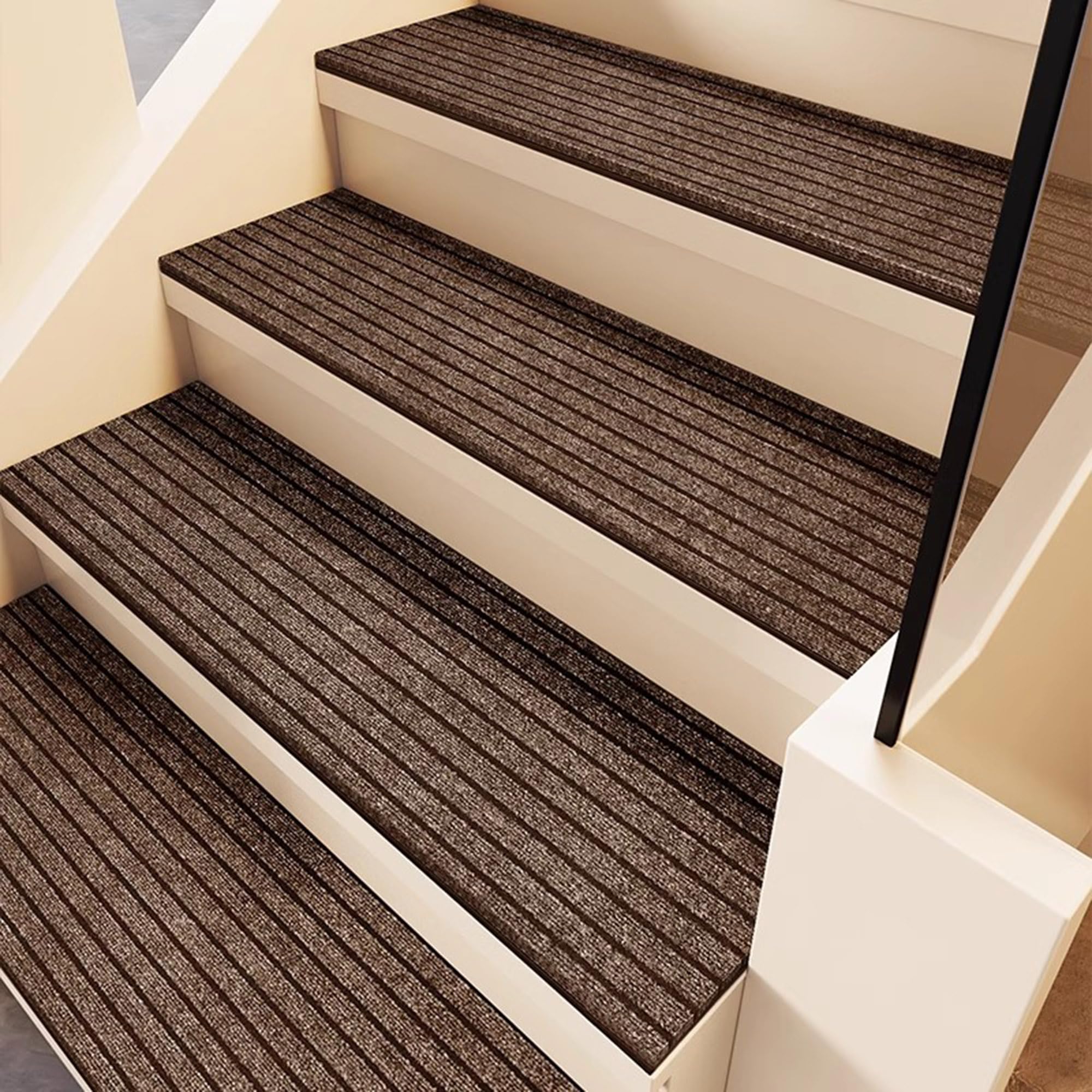 Alfombrillas antideslizantes para escaleras de interior que evitan caídas de niños y perros de 70cm