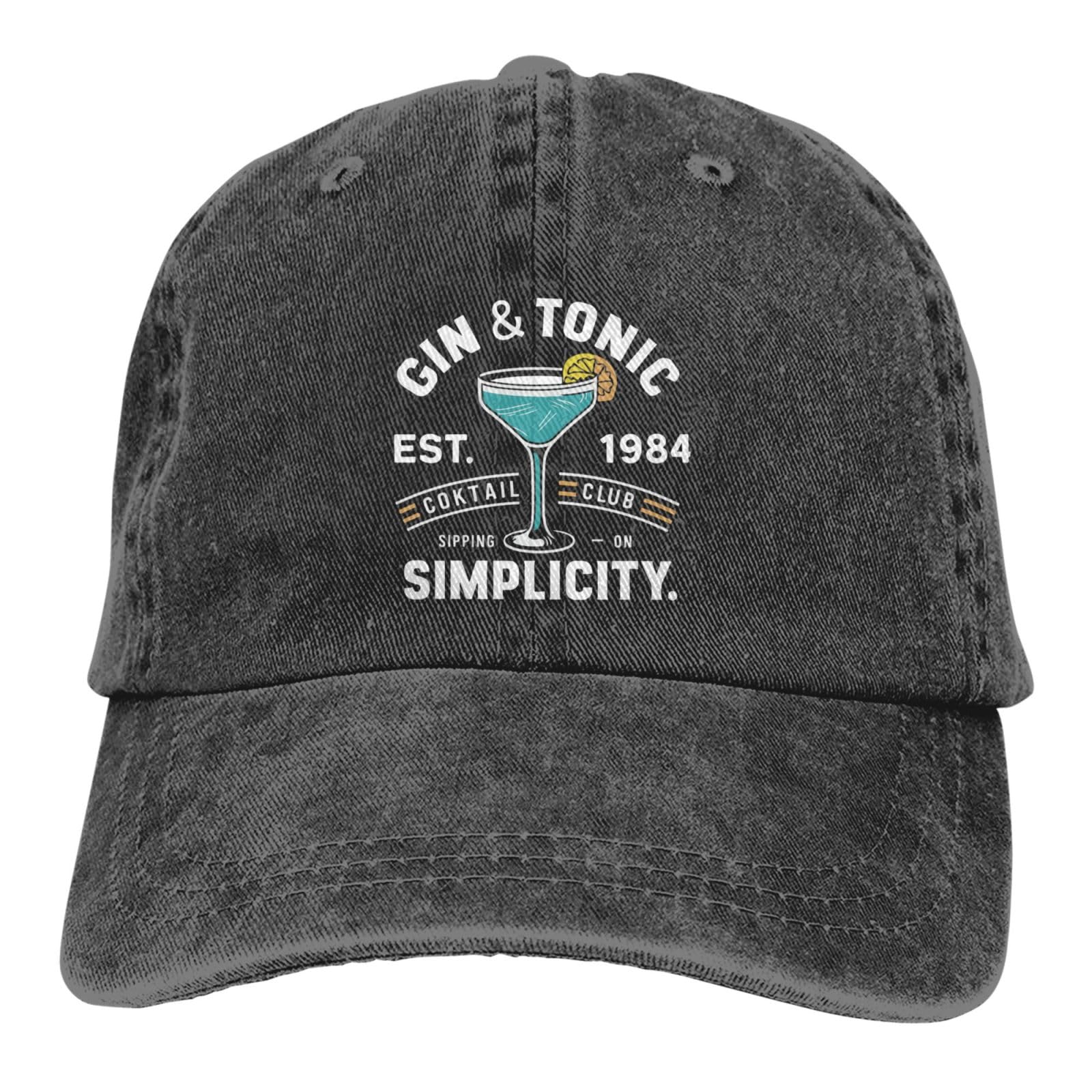 Summer Life Cocktail Art Baseball Cap Golf Dad Hat Adjustable Low Profile Cotton Hat Men Women