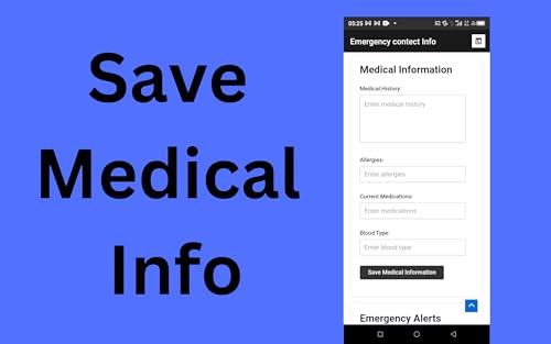 Emergency Contact Info & Medical Alert App