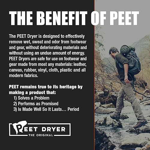 Miniatura 2 de PEET GO Secador eléctrico portátil de 2 zapatas con adaptador de corriente para vehículos