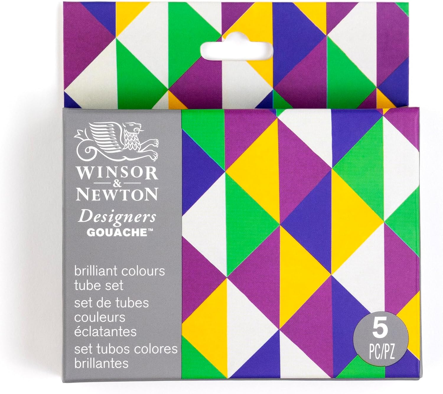 Winsor & Newton Designers Gouache Brilliant Set, 5 x 14ml Tubes