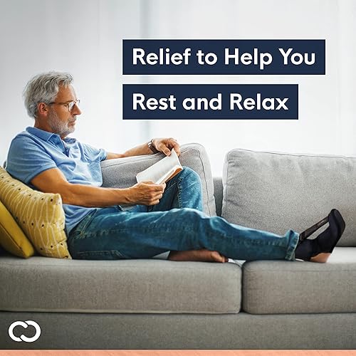 Miniatura 3 de Copper Compression Calcetines nocturnos para fascitis plantar. Bota de estiramiento suave para el dolor de pies y metatarsalgia. Recuperación