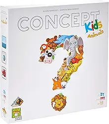 Galápagos, Concept Kids, Jogo de Tabuleiro para Família, 2 a 12 jogadores, 15 minutos por partida