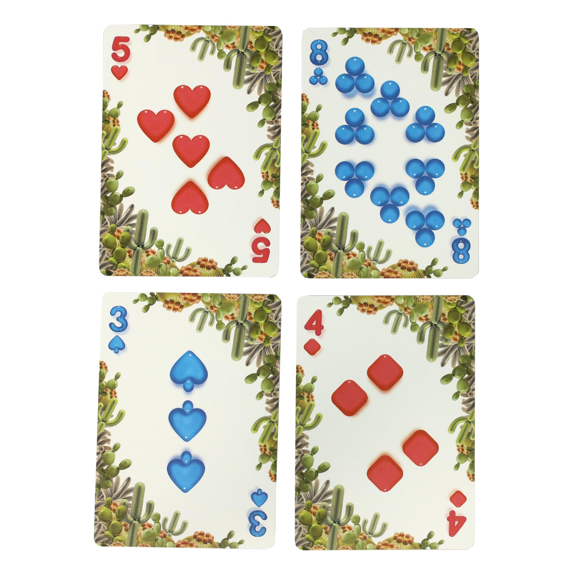 Balloon Ocean and Desert Bicycle Playing Cards - 2 Deck Set with Fun Original Art - Ideal for Childrens Parties - Image 4