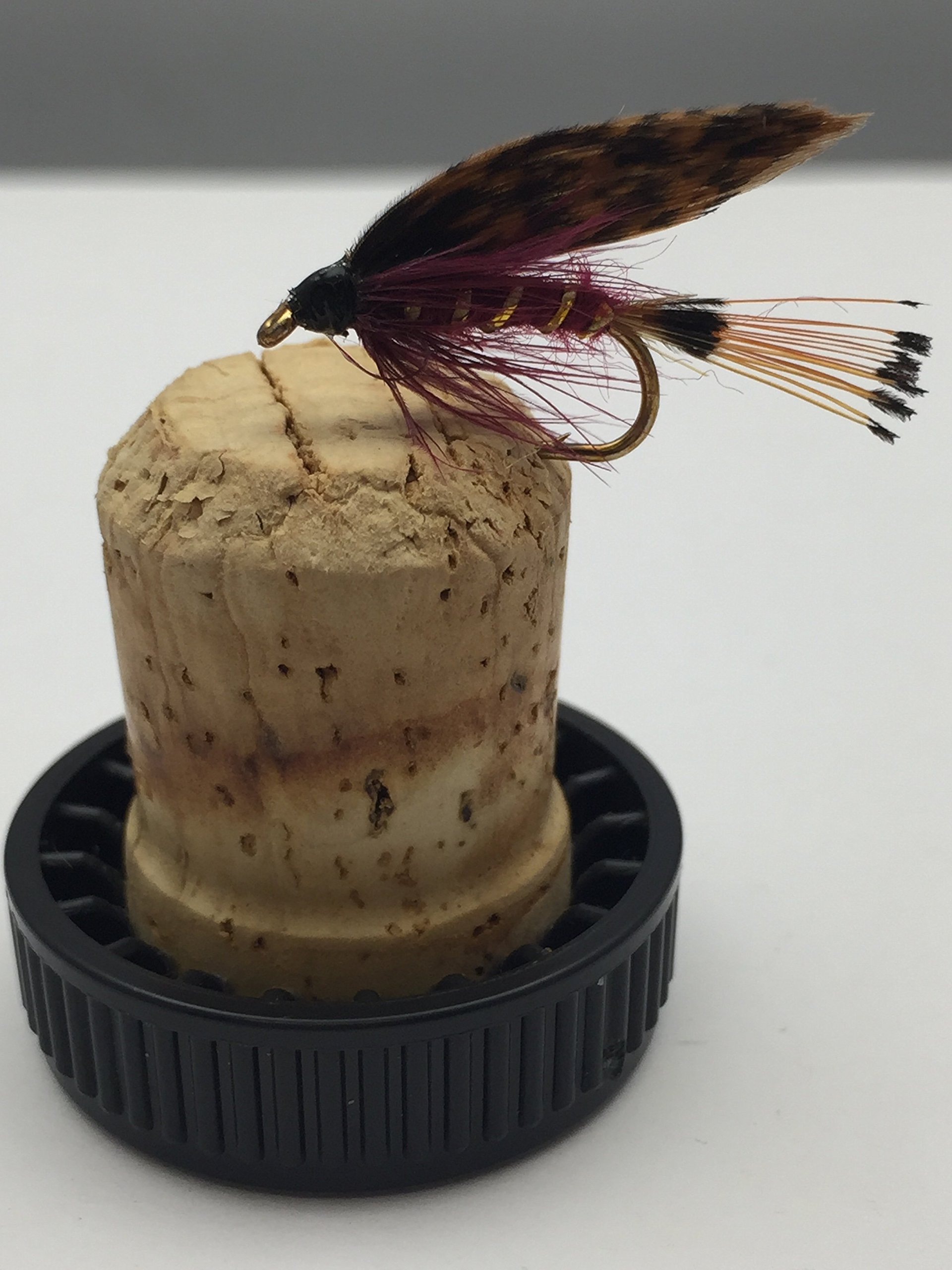 Fly Fishing PRIME Collection"GROUSE and CLARET" Wet Fly Size 10/12 pack of 8 trout flies
