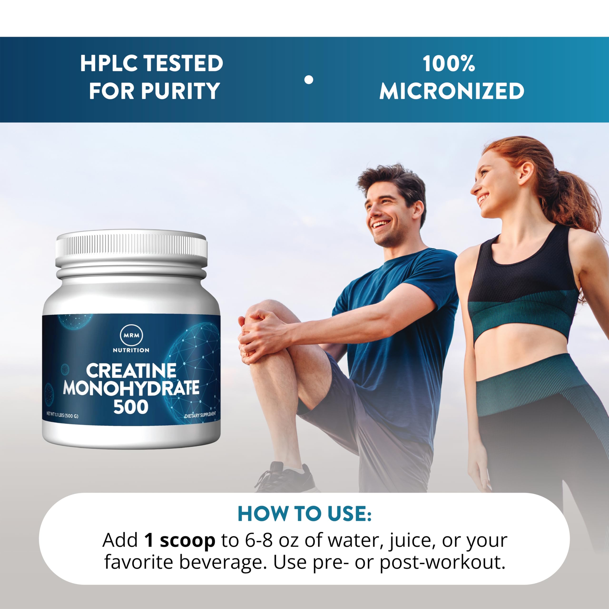 MRM Nutrition Creatine Monohydrate Powder, Unflavored - 11.5 oz — Amazon image 5