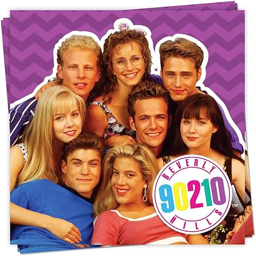 Miniatura 7 de Beverly Hills 90210 - Fiesta con nuestro paquete estándar de decoraciones y suministros, perfecto para cumpleaños y eventos temáticos retro de los