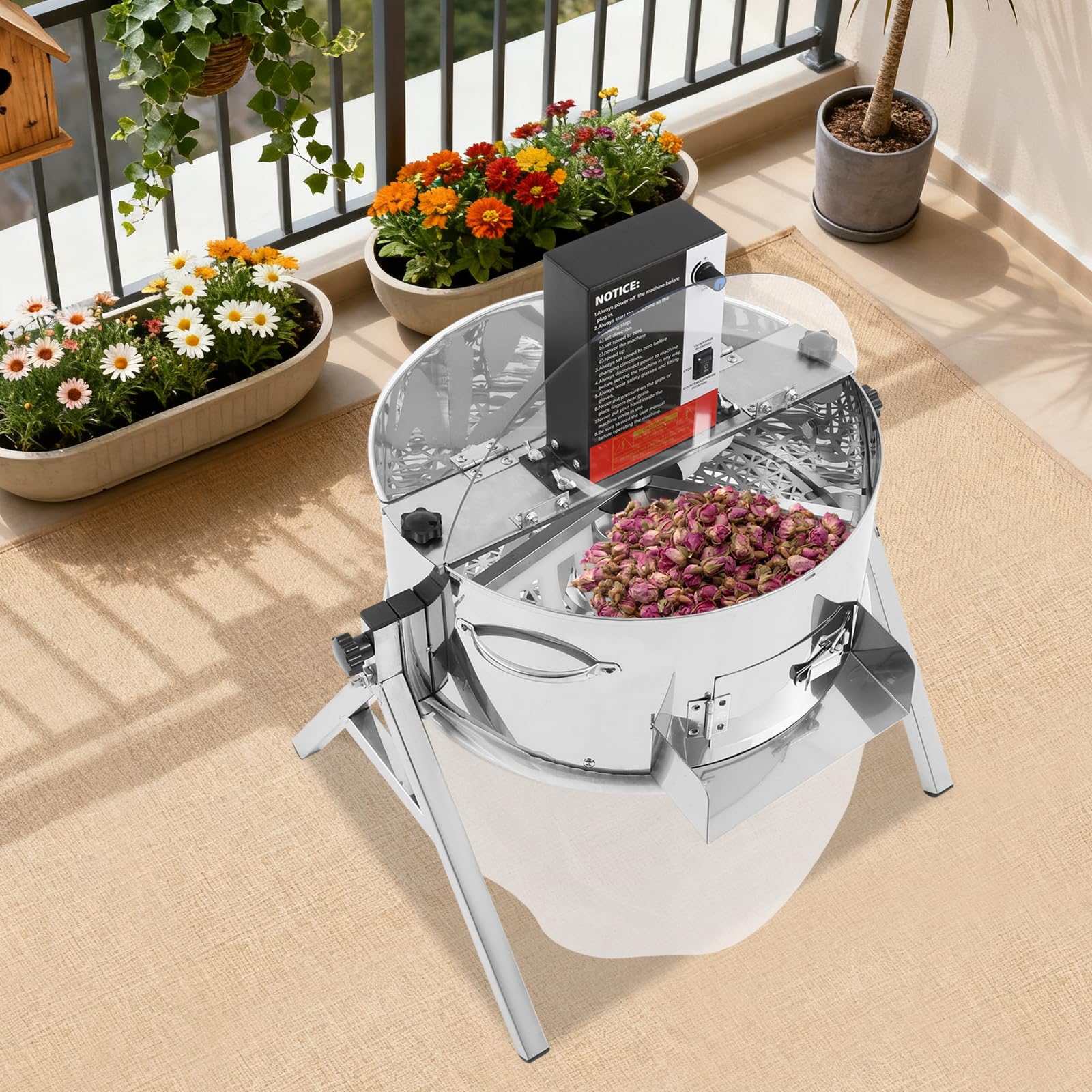 Elektrischer Knospen Trimmer, Edelstahl Gartenwerkzeug Mit Manuell Und Automatisch Modus, Hocheffizienter Blattschneider Für Pflanzenpflege Und Gartenbau