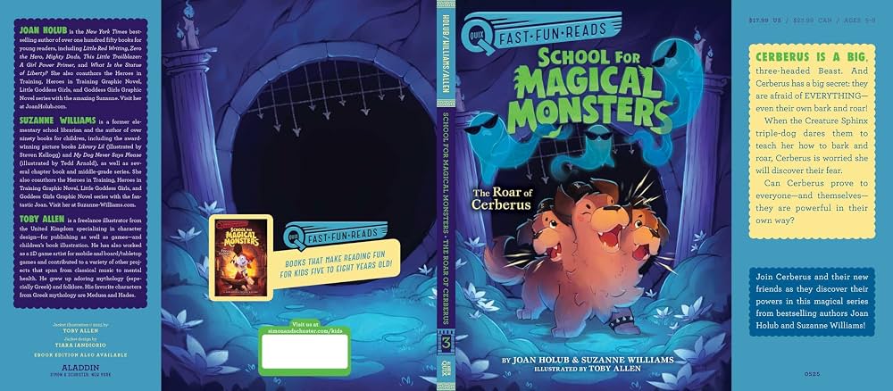 The Roar of Cerberus: A QUIX Book (3) (School for Magical Monsters