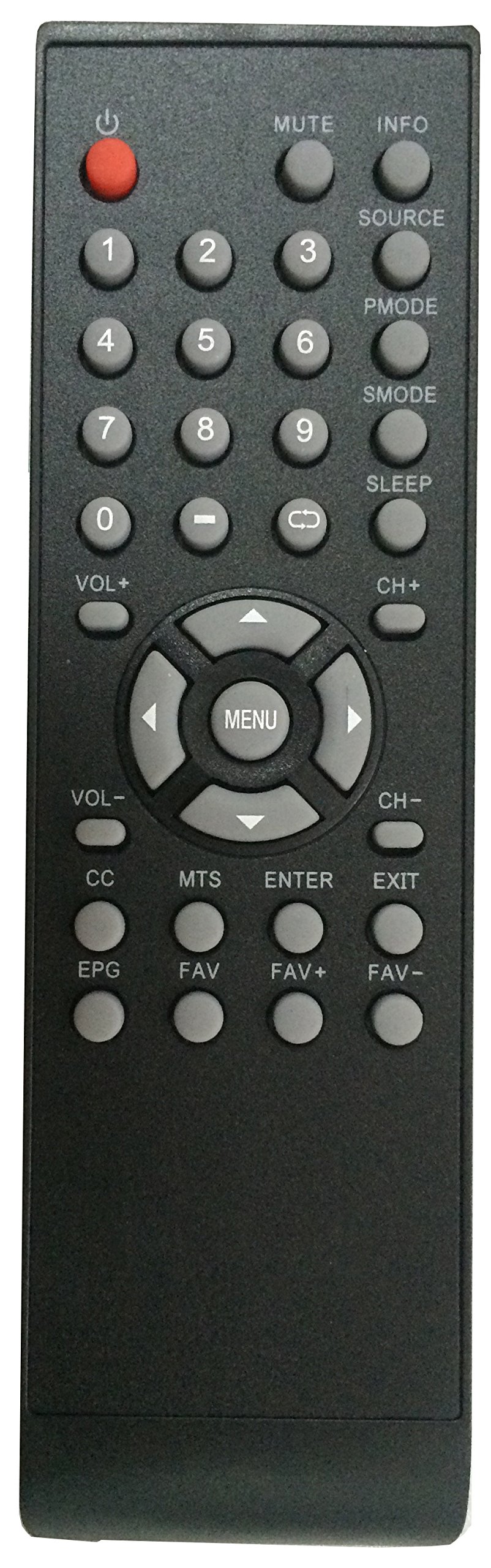 USBRMT New Replacement TV Remote for Proscan Curtis PLDED4016A PLED4011A PLED4274A PLED2845A