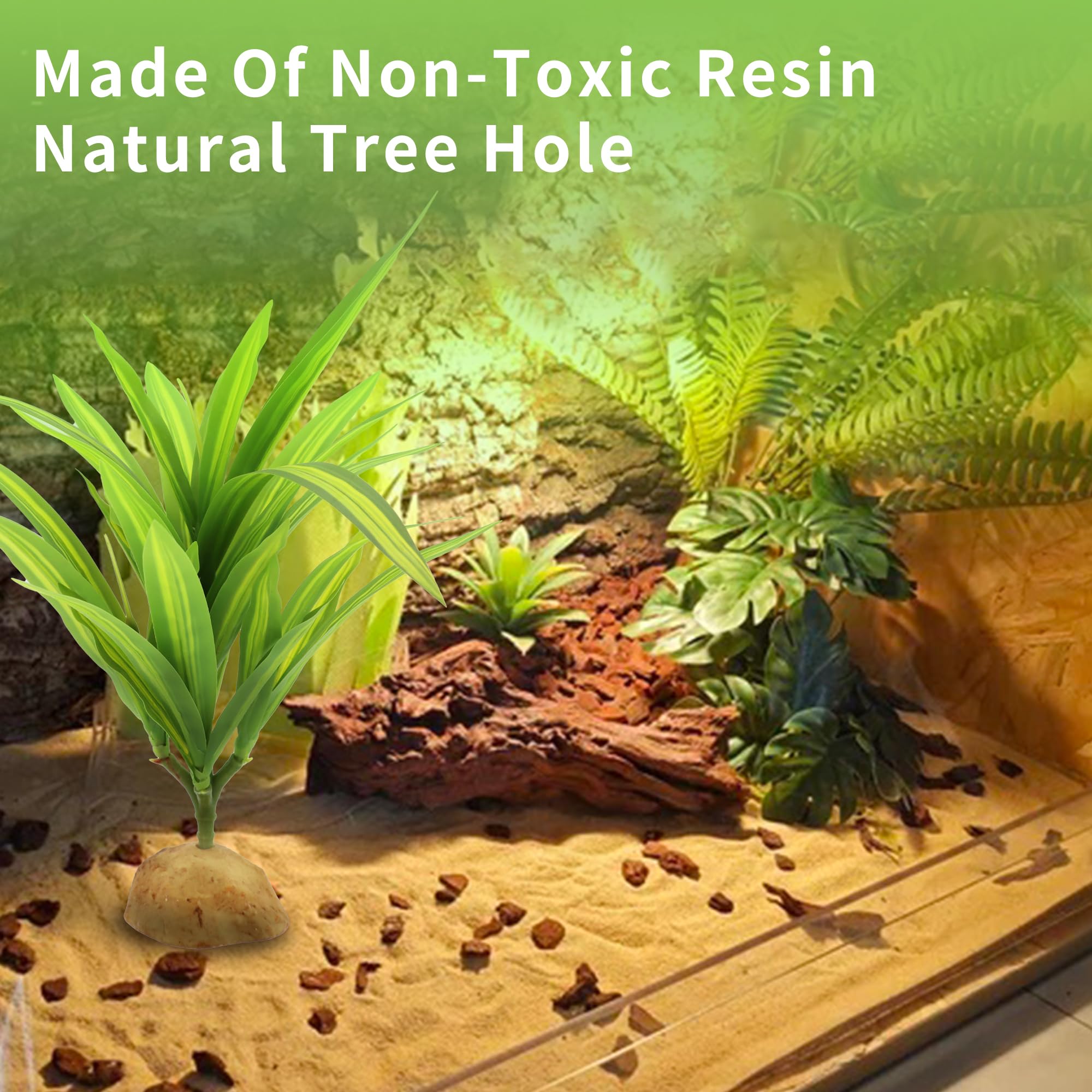 Snapklik.com : Reptile Silk Plants - Premium Aquarium & Terrarium Decor,Artificial  Plants For Fish Tanks, Geckos, Bearded Dragons, Snakes, Turtles, And  Lizards Habitats - Durable, Non-Toxic, Easy Maintenance