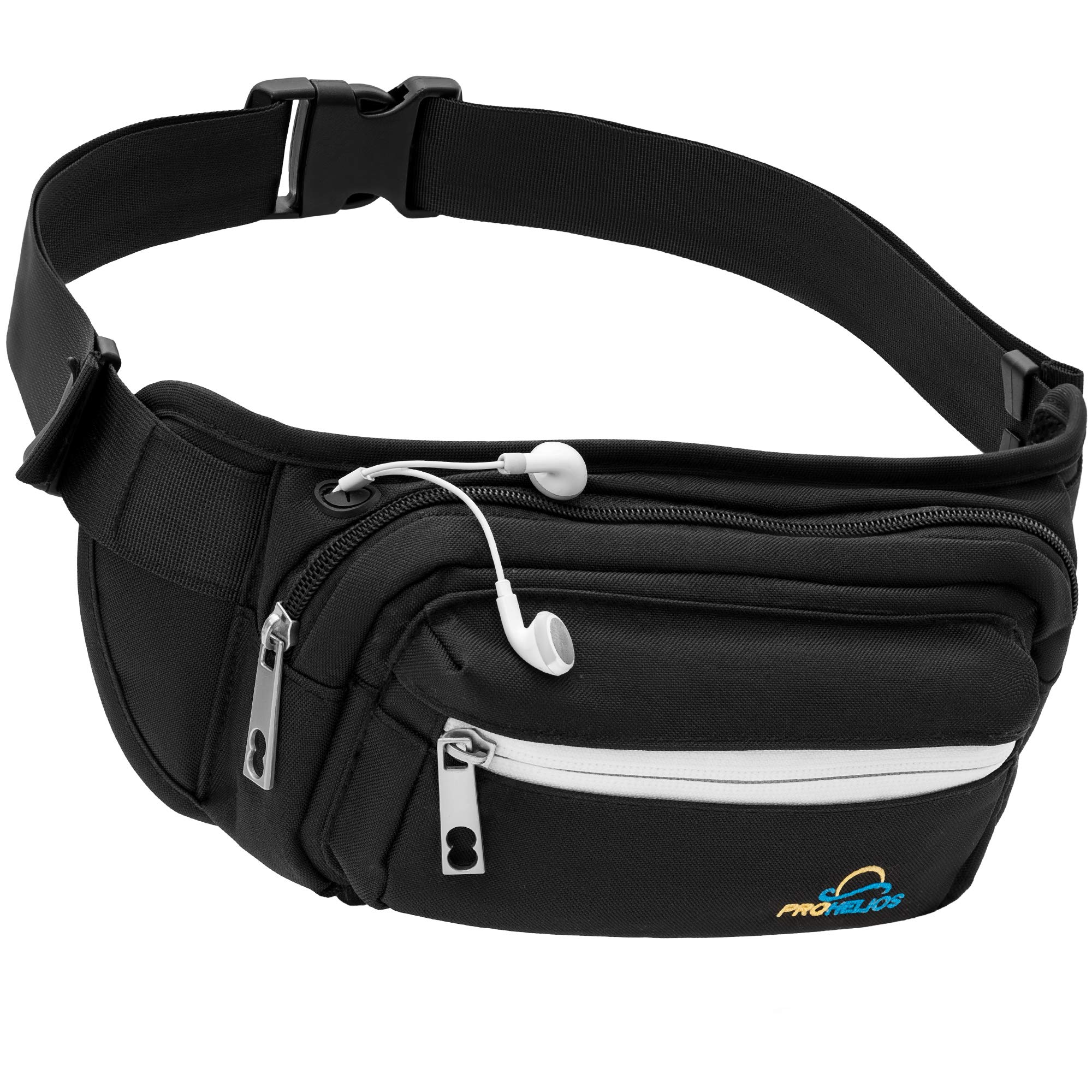 Premium Fanny Packs For Men & Women By Pro Helios | Water Resistant Waist Bag For Outdoor Activities, Traveling, Hiking, Biking, Running & More | Fannie Pack for women