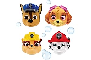 Paw Patrol Bath Time Fun Adventure with Chase, Marshall, Rubble, and Skye