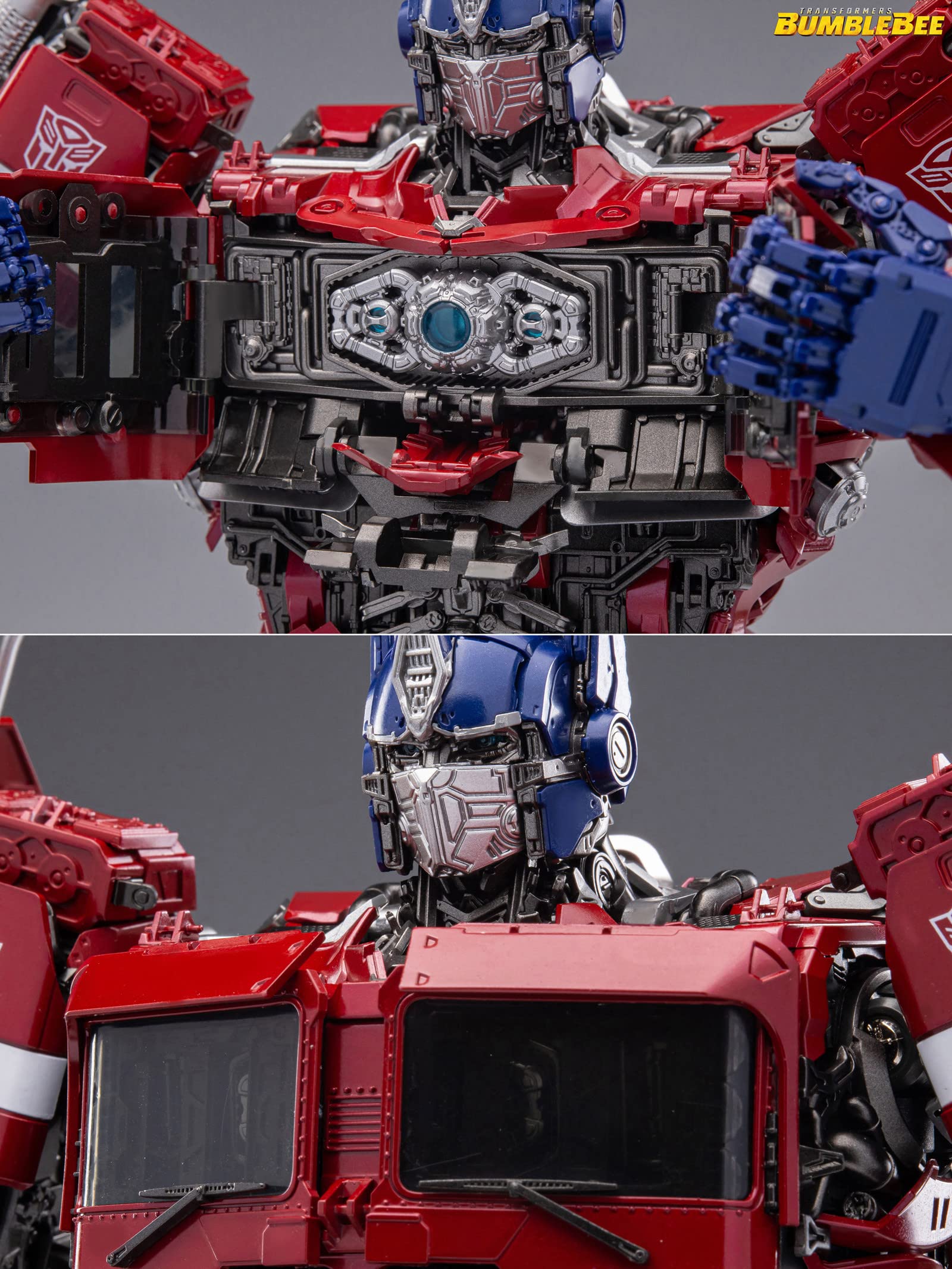 Transformers Toys Earth Mode Optimus Prime PLAMO, Bumblebee The