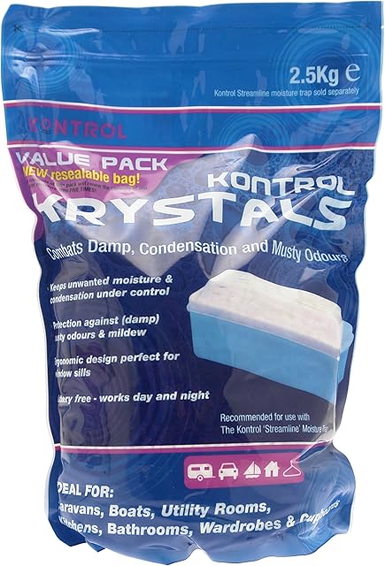Kontrol Moisture Krystal Refill Pack - Blue, 2.5Kg