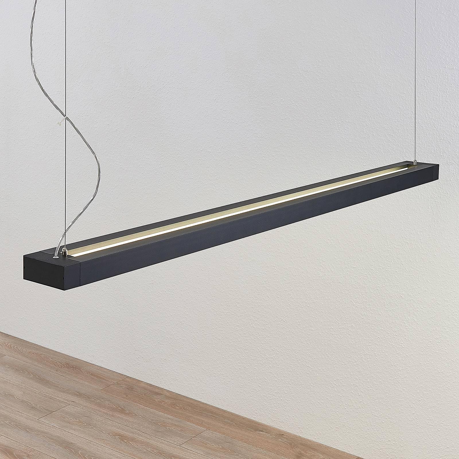 Arcchio LED Pendelleuchte Büro 162 cm, Hängelampe Büroleuchte 4000K Pendellampe Downlight Schreibtisch Hängeleuchte Deckenleuchte Bürolampe