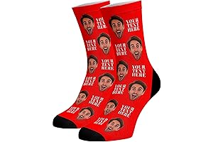 DreamDecor Custom Funny Socks: Laughter on Your Feet