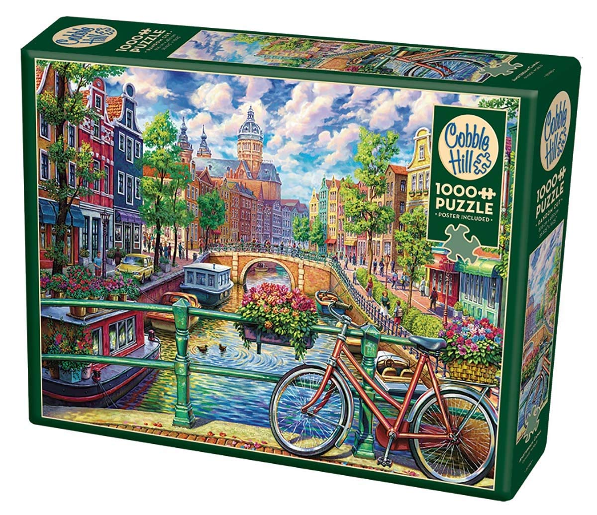 Cobblehill Puzzles 1000 pc -Amsterdam Canal