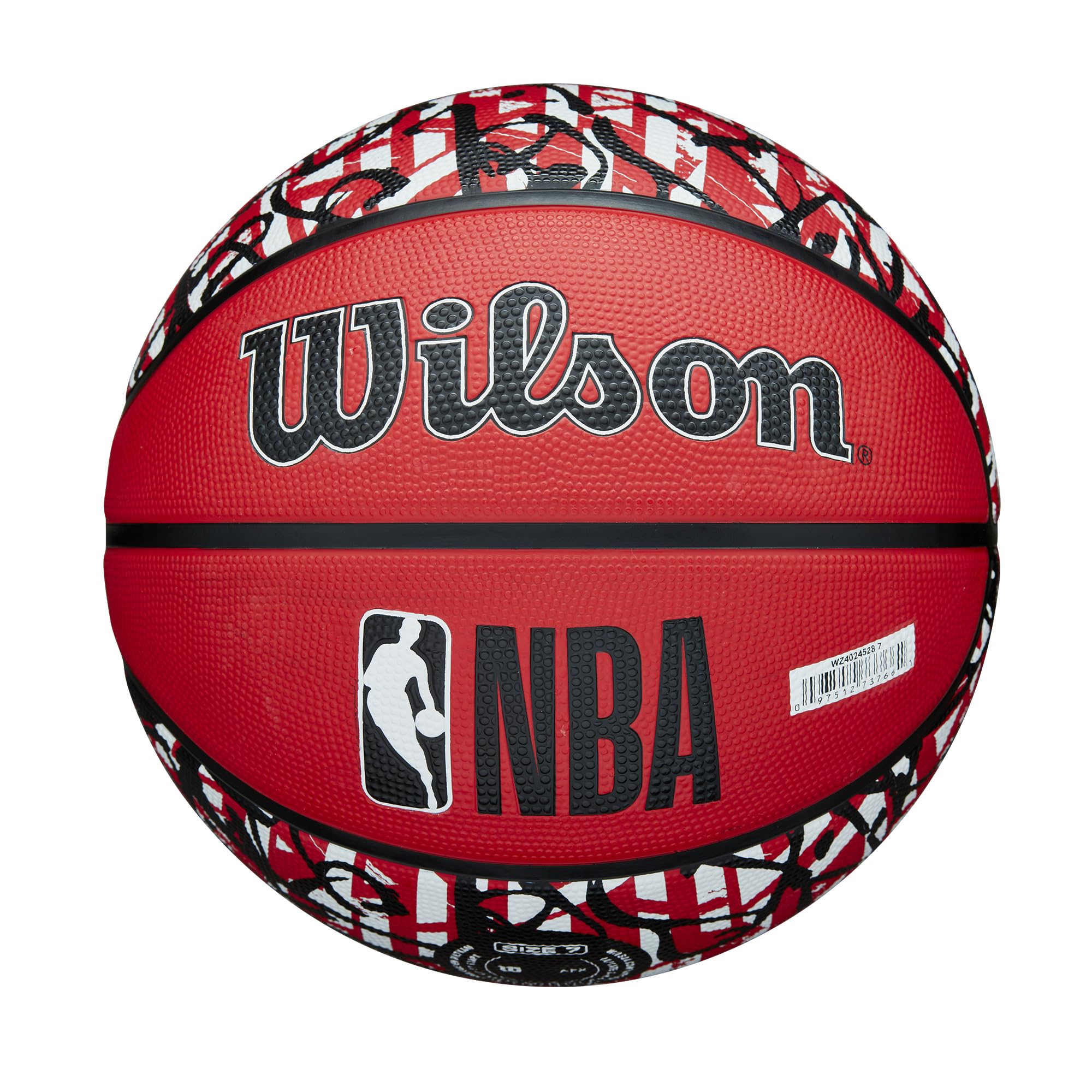 Wilson NBA Team Graffiti Baloncesto - Toronto Raptors, tamaño 7-29.5 Pulgadas
