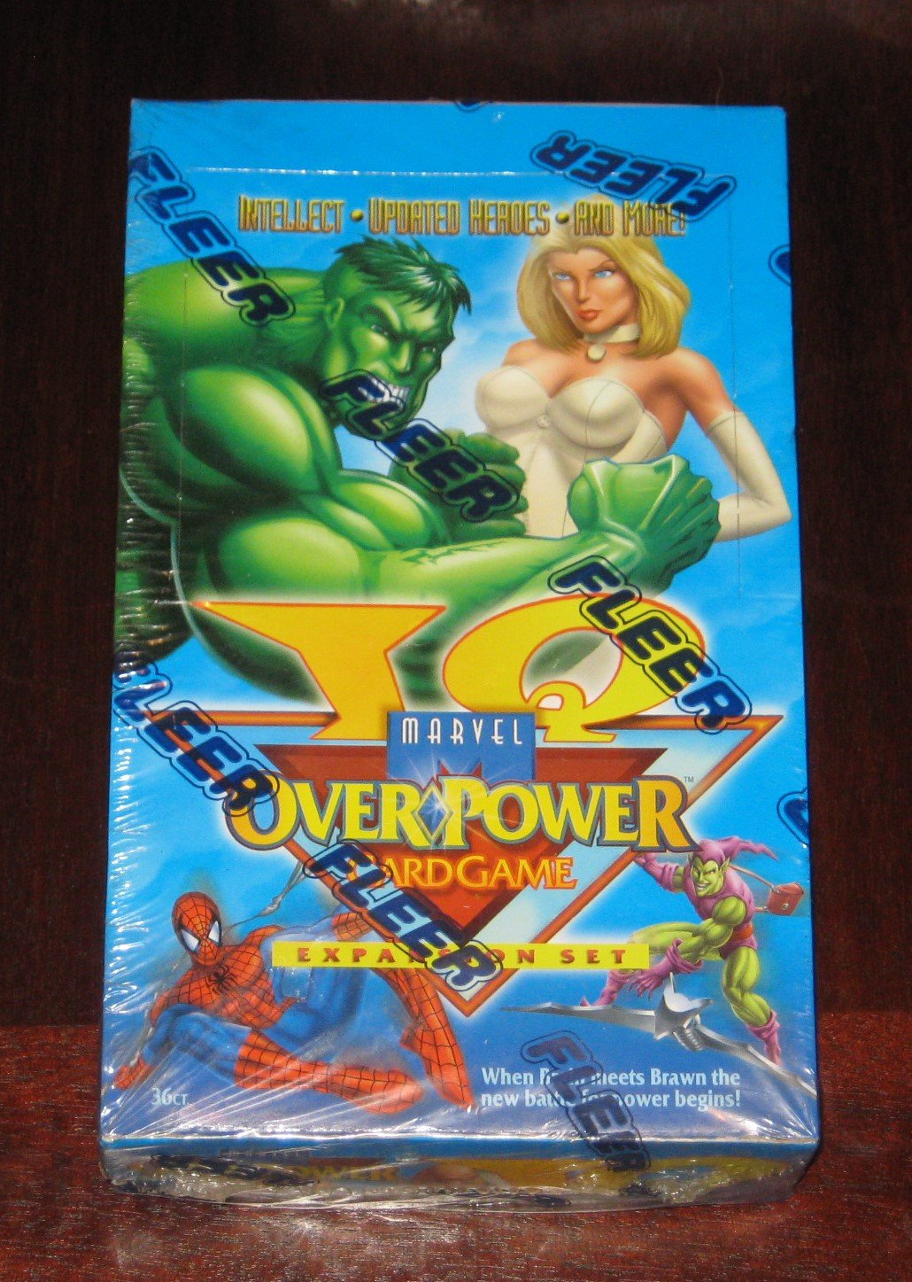 1996 Marvel Overpower Iq Booster Box Of 36 Packs Sealed | Desertcart  Mauritius