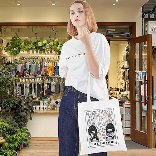 Miniatura 7 de WZMPA Nick And Charlie Fans Tote Bag LGBT TV Show Inspirado Regalo Nick y Charlie The Lovers Bolsa de comestibles reutilizable