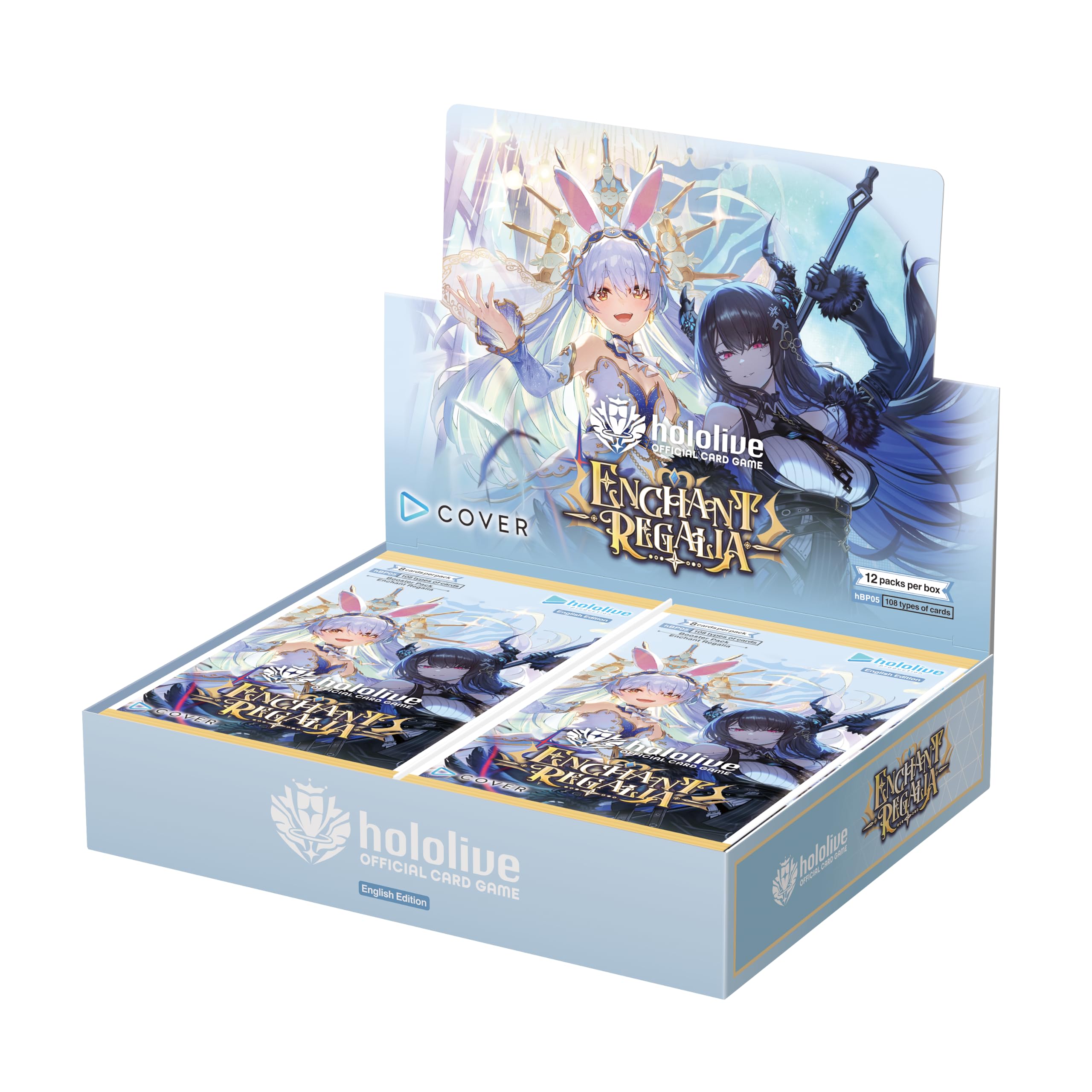 Amazon.com: Hololive Official Card Game Enchant Regalia Booster