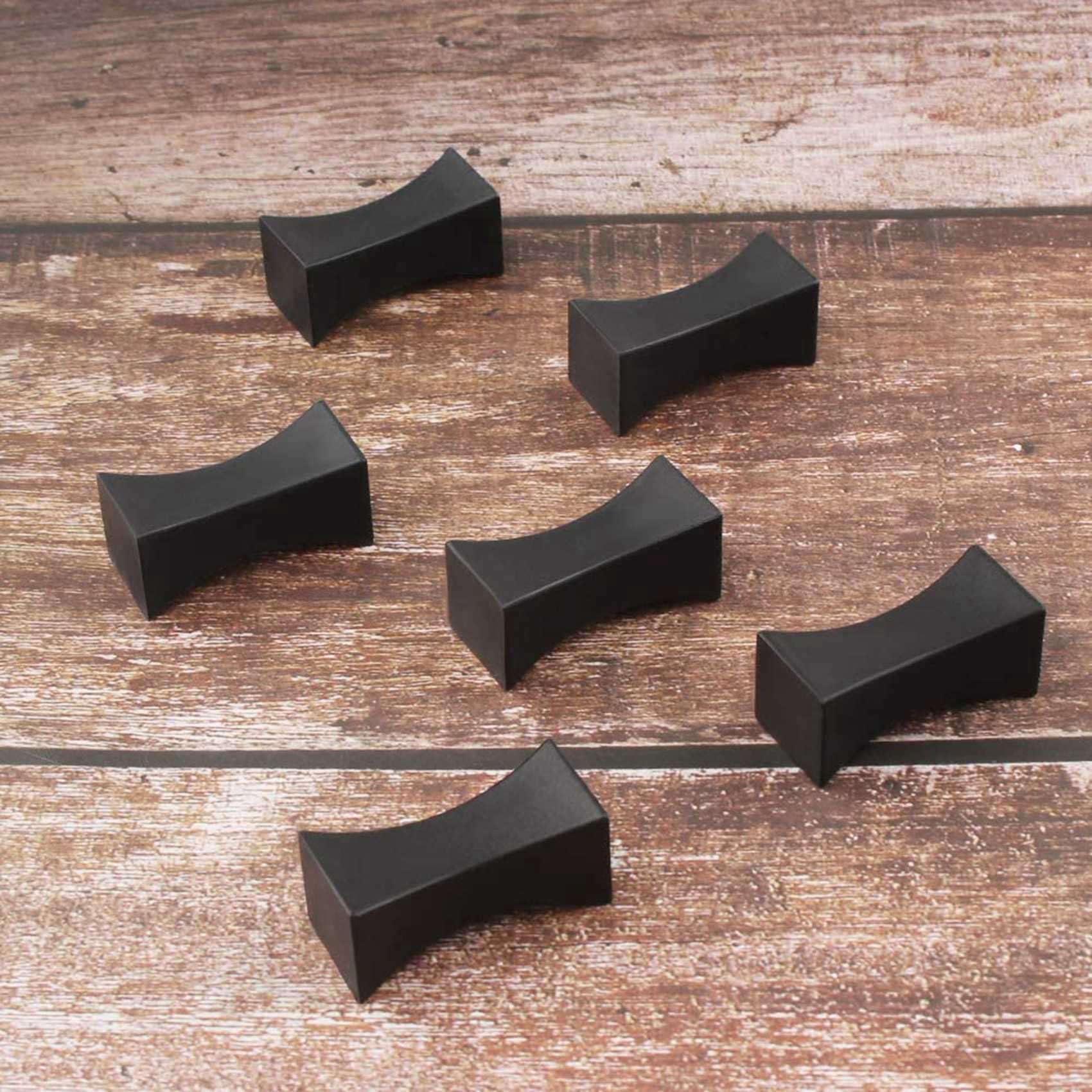 100 Piezas Resto de Palillos Palillos Pequeños Soportes de Cuchara Tenedor Juego de Palillos Utensilio Cubiertos Soporte Negro