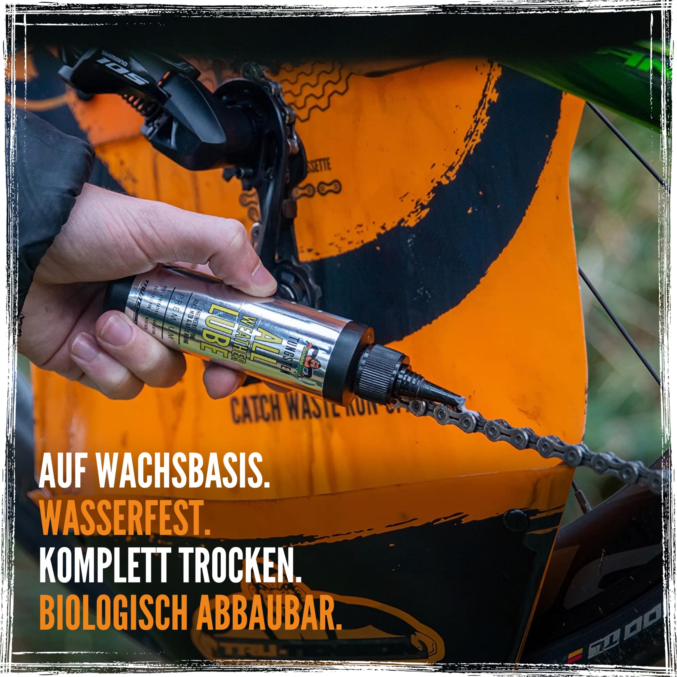 Tru-Tension | Grime Guard für Fahrräder | Schützen Sie Bremsen und Räder während der Reinigung | Fahrradwerkzeuge und Zubehör (nur für Fahrräder geeignet)