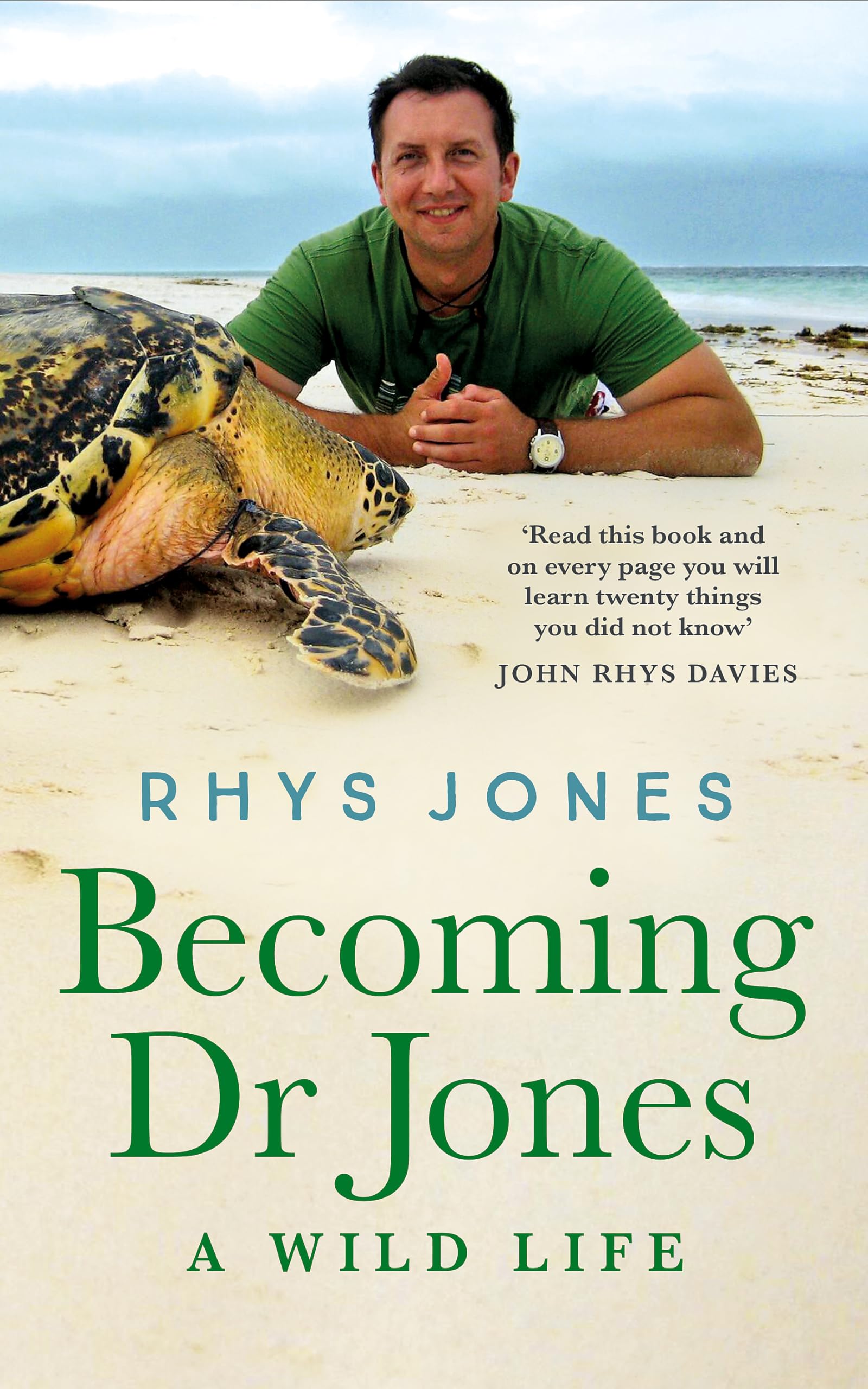 Becoming Dr Jones : A Wild Life by Rhys Jones (2023, Hardcover)