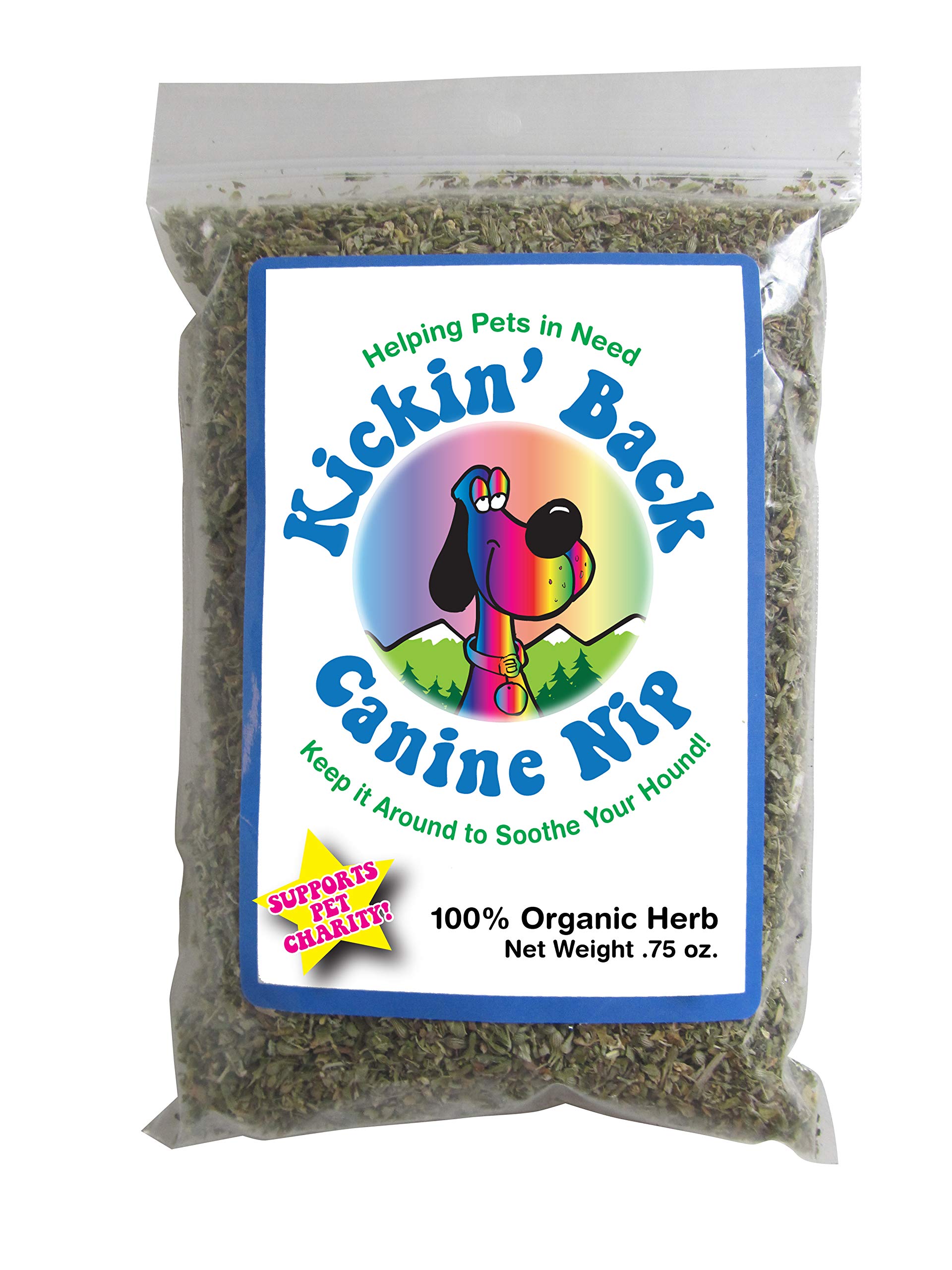 Colorado Kitty Pot Kickin' Back Canine Nip Organic Catnip, 3.5x5