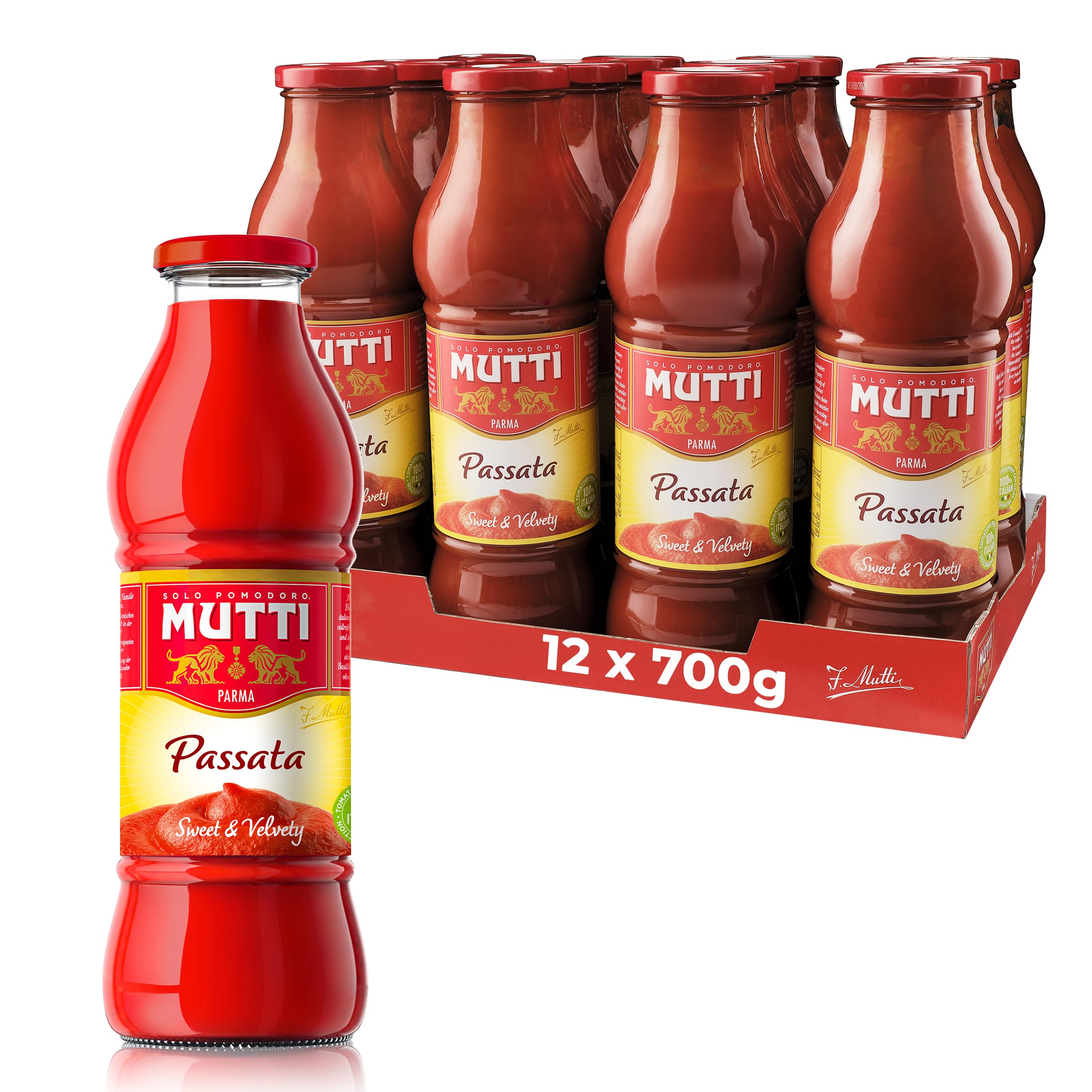 Passata, Sieved Tomatoes, 700g, (Pack of 12)
