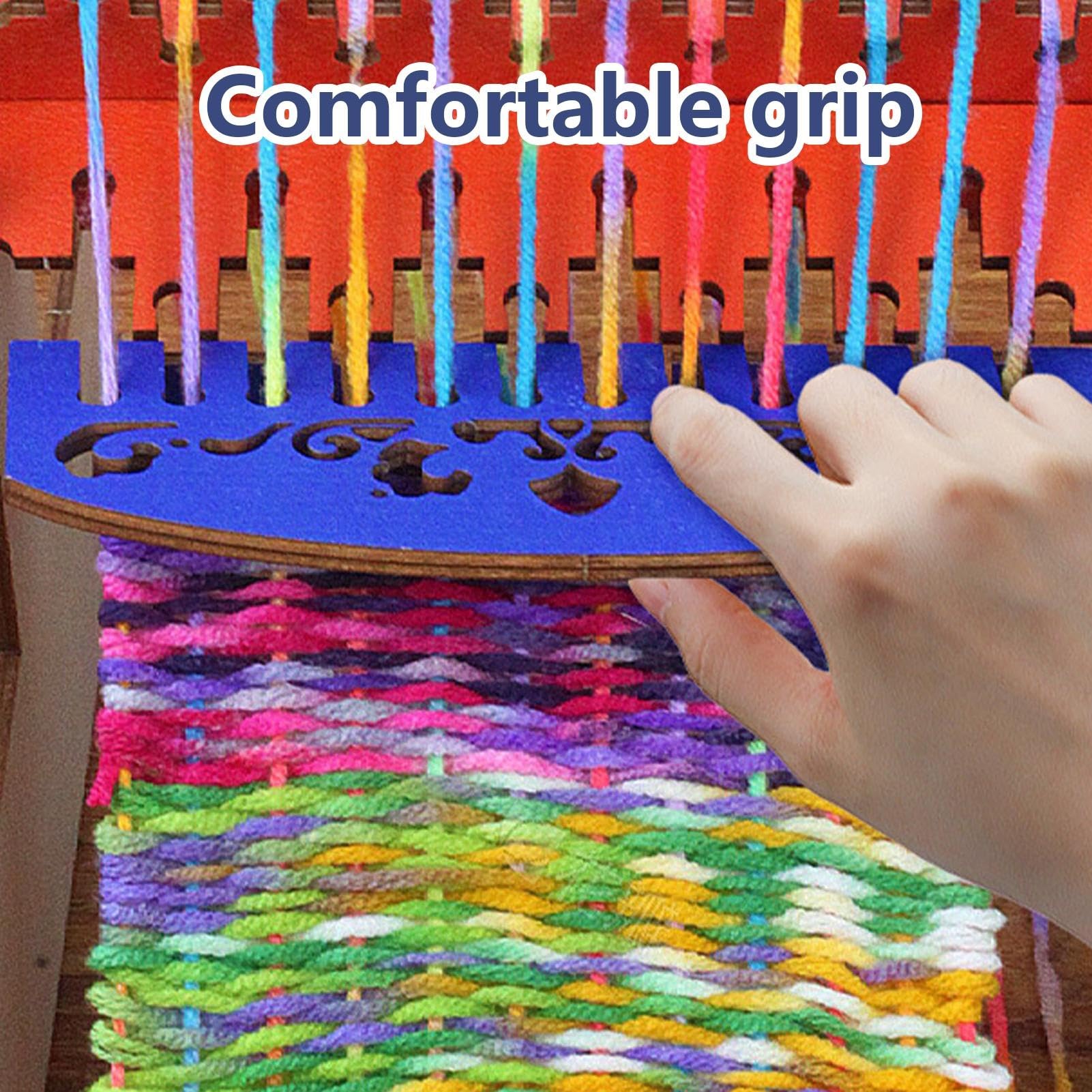 Kit de tejido genérico, kit de creación de posavasos de tela | Juguetes de motricidad fina y material artístico para decoración de casa, proyectos escolares, bufandas para animales y