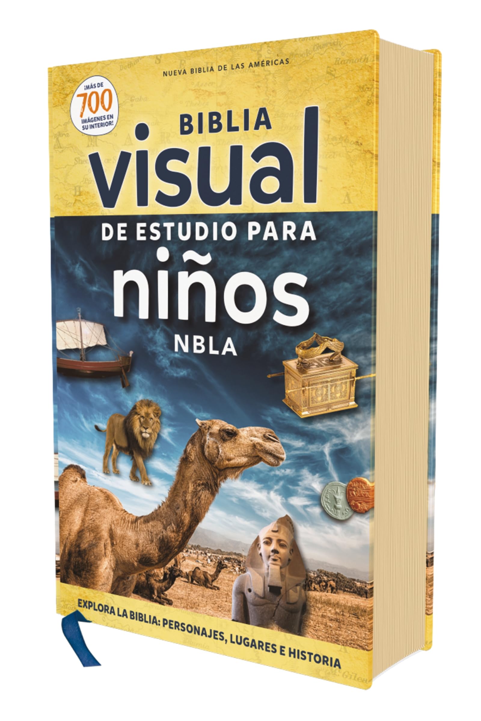 Biblia visual de estudio para niños / Kids' Visual Study Bible: Explora la Biblia: Personajes, Lugares e historia, Nueva Biblias de las Americas / ... of the Bible: People, Places, and History