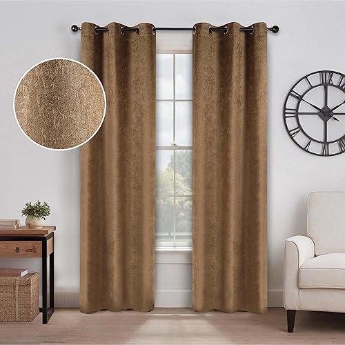 Miniatura 2 de Superior Cortinas opacas, aisladas, cortina con bloqueo solar para dormitorio, casa de campo, ventana de sala de estar, tejido térmico, colección